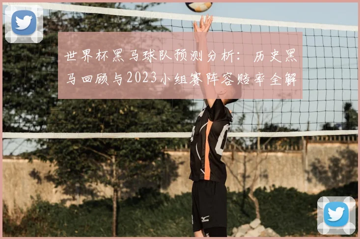 世界杯黑马球队预测分析:历史黑马回顾与2023小组赛阵容赔率全解读